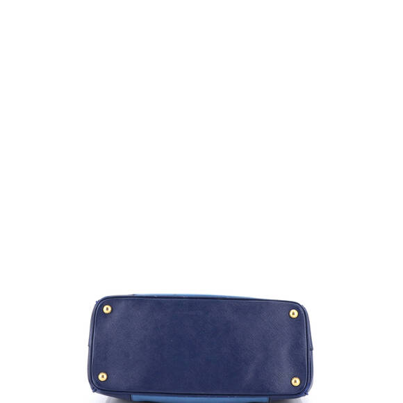 Prada Bicolor Double Zip Lux Tote #239139P88B - Picture 4 of 8